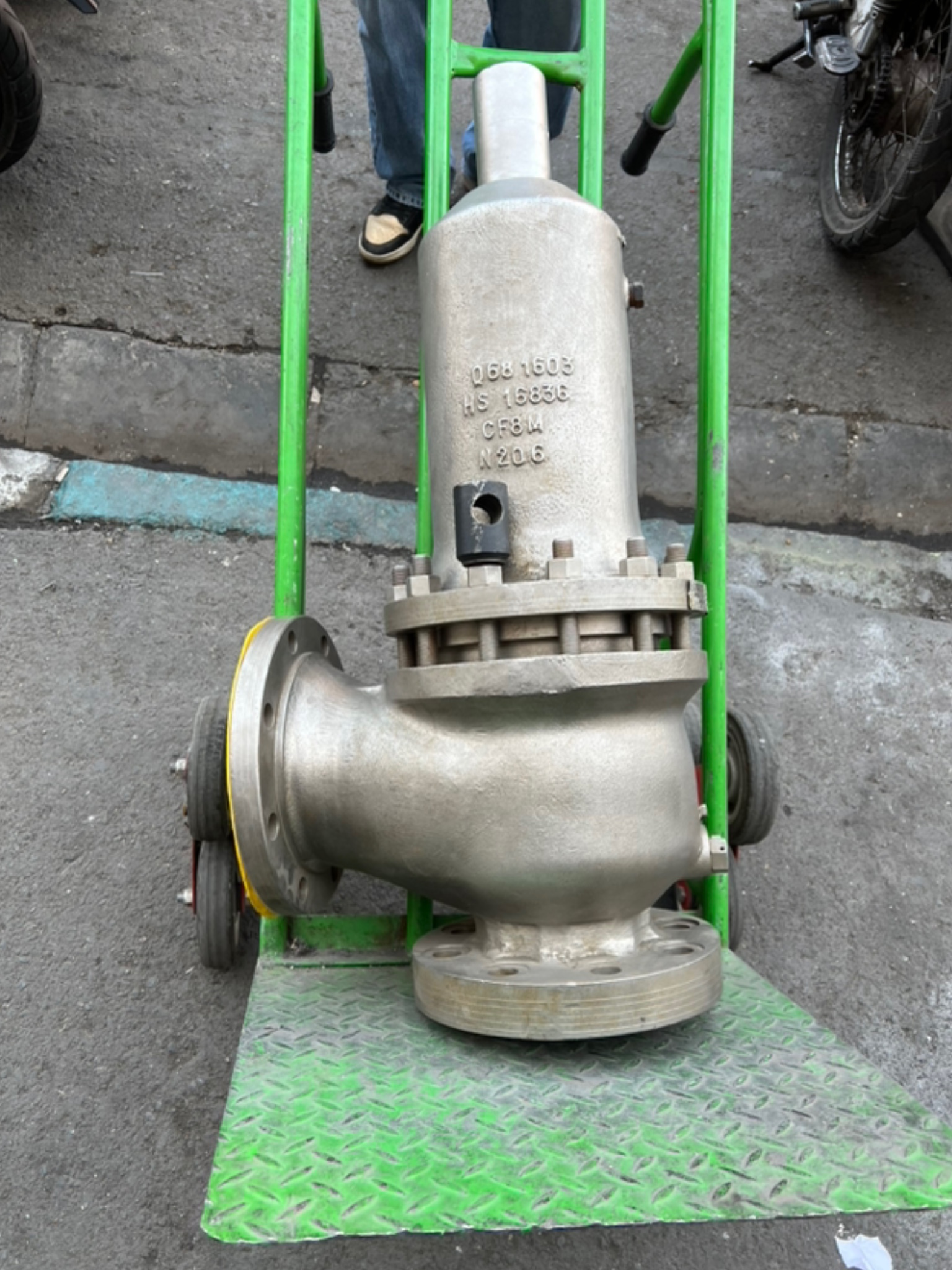 ارسال شیر اطمینان استیل PRV