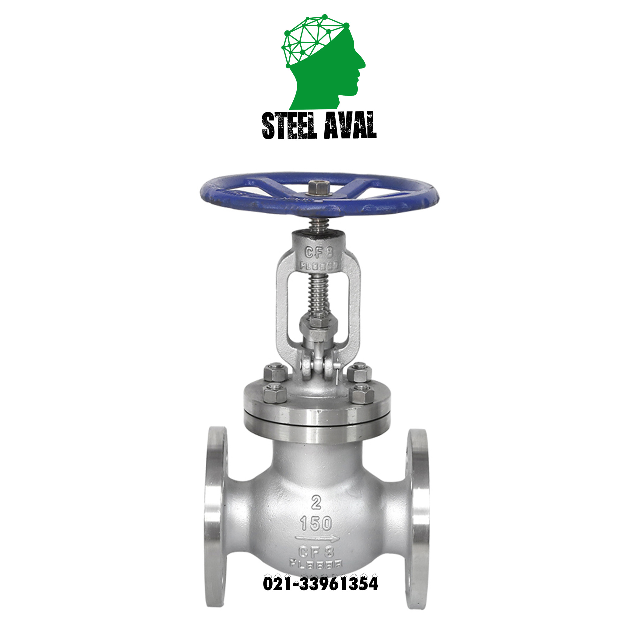 گیت ولو یا شیر کشویی کلاس 300 مارک اروپایی (شرکت تامین تجهیز استیل اول)