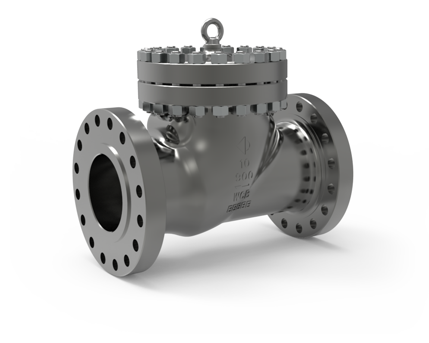 شیر یکطرفه فلنجدار